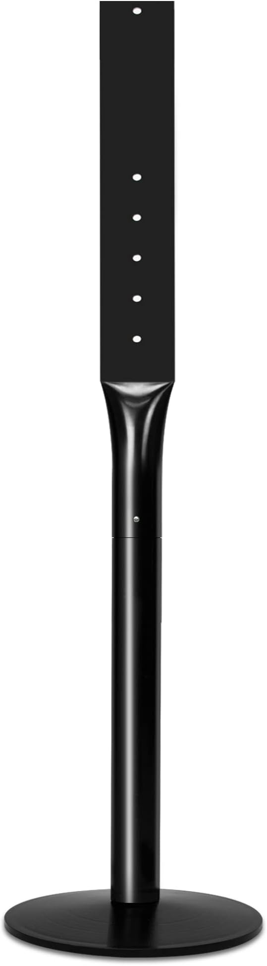 INNOVSIGN Heavy Duty Cast Iron Sign Post With 12" Diameter Bottom Round Base, 48" Movable Stand for Hanging Signs