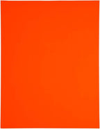 JAM PAPER Return Address Labels - Standard Mailing - 1 x 2 5/8 - Neon Deep Red/Orange - 120 Shipping Labels/Pack