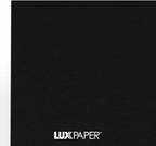 LUXPaper 8.5" x 11" Cardstock | Letter Size | Midnight Black | 100lb. Cover (183lb. Text) | 50 Qty