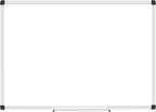 XBoard Magnetic Whiteboard 72 x 40 Inch, Large Dry Erase White Board for Wall with Marker Tray 6' x 3' | Aluminum Frame Message Presentation Board