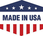 USA Made - Men's and Women's Restroom Signs ADA-Compliant Bathroom Door Signs for Offices, Businesses, and Restaurants, Black, Blue, Grey and Taupe/Tan Colors (Black Handicap)