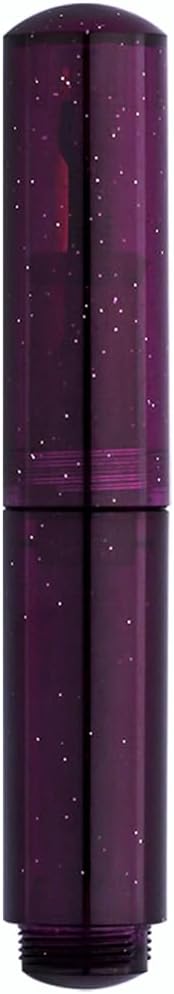 czxwyst Majohn Wancai 2.0 Mini Pocket-Size Eyedropper Fountain Pen (F Nib 0.5mm, Starry Purple)
