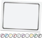 PaperDirect Foil Elegance Specialty Certificates, 50 Sheets of 38lb Cream Paper, 8½" x 11", Double Gold Foil Border, Perfect for Awards, Students, Employees, Volunteers, Course Completion, Diplomas