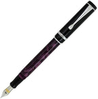 Conklin Duragraph Fountain Pen Purple Nights - Fine Nib, Luxury Writing Instrument with Deep Purple Finish
