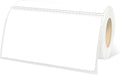 2×4 Inch White Removable Thermal Labels,Waterproof Thermal Label,250 Sheets per Roll with Perforated Lines