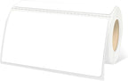 2×4 Inch White Removable Thermal Labels,Waterproof Thermal Label,250 Sheets per Roll with Perforated Lines