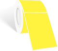 STARLIBOO Colored Labels Stickers 3 x 2 Inch, Rectangle Moving Labels Stickers, 250Pcs Garage Sale Price Stickers, Adhesive Moving Labels for Boxes (Yellow)
