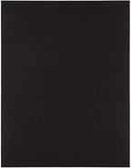 JAM PAPER Shipping Address Labels - Standard Mailing - 2 x 4 - Black - 120/Pack