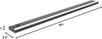 LED Under Cabinet Lighting Hardwired - 3CCT 40 Inch Black Finish - Undercabinet Lights for Kitchen - Linkable Undercounter Dimmable Plug in Light or Hard Wired - Under Counter Fixture Direct Wire