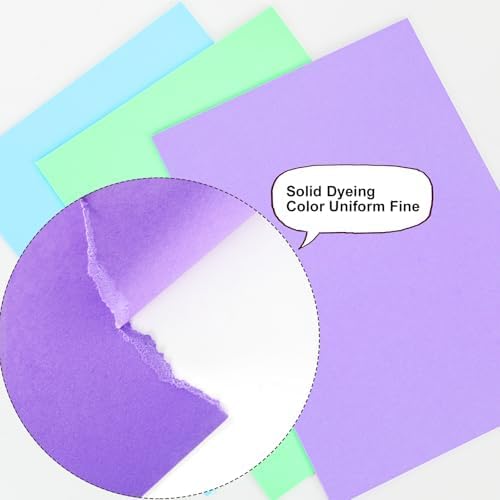 Black Cardstock Bulk 40 Sheets 8.5 x 11 Inches, 180GSM/65LB Colored Card Stock Paper, Construction Craft Paper for DIY Crafts, Card Making, Scrapbooking & Printing
