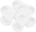 PATIKIL 100 Pcs Mailing Tube Plastic End Caps 1.1" ID PE Round Cardboard Shipping Tube Lids White Protective Poster End Caps for Paper Documents Artwork Storage