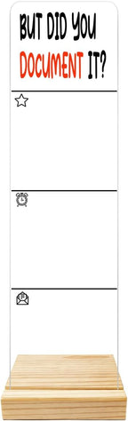 Monitor Memo Board Computer Monitor Memo Board But Did You Document It Sign Acrylic for Computer Monitors No Screen Damage With Removable Design 12.6x 3.15 x 0.2 inches