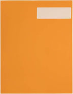 JAM PAPER Shipping Address Labels - Rectangular - 1 1/3 x 4 - Neon Orange - 126/pack