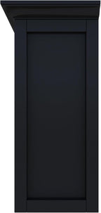OSCHF Cube Shelf Bookcase with Base - Wooden 2 Tiers Floor Standing Low Storage Cabinet for Home and Office, 8-Cube Lattice Bookshelf, Black
