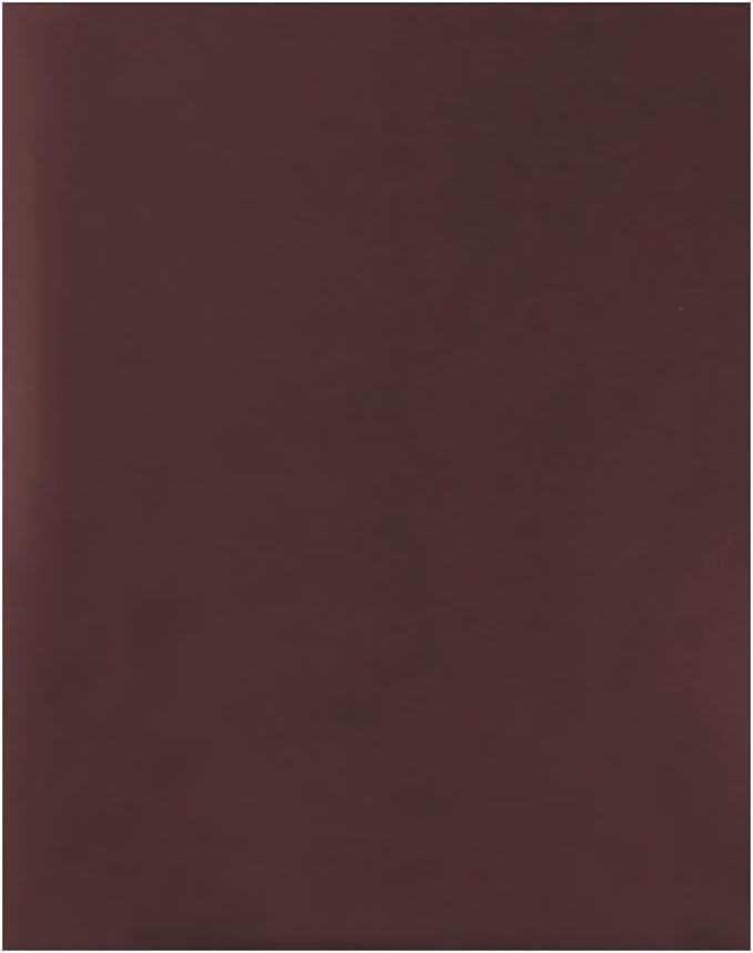 JAM PAPER Custom Printed Semi-Gloss Folders with Round Corner Pockets - Personalized Logo & Text - 12pt C1S - Brown - 100/Pack