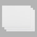 CMI Commercial Grade Cutting Board for Kitchens,Cutting Board Set,Thick White Plastic Chopping Board,24 x 18 x 1 Inch, White-Color 3 of Pack Set,NSF Approved