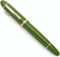 JINHAO X159 Fountain Pen (F Nib 0.5mm, Avocado Green with Gold Clip)