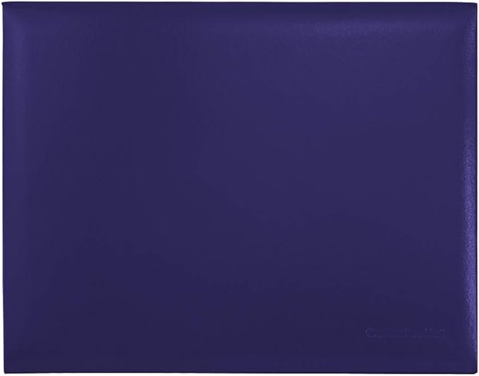 GraduationMall 8.5"x11" Smooth Padded Diploma Cover Certificate Holder Purple,1-Pack