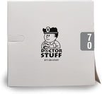 Doctor Stuff - File Folder Labels, Terminal Digit Filing, Consecutive Double Digit Numbers 70-79, Compatible with SMEAD DDS - SMDM Series Chart Stickers, Gray, 1" x 1-1/2", 500/Roll