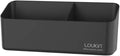 loukin Magnetic and Adhesive Marker Holder, Dry Erase Accessory Tray, Magnetic Storage Organizer for Whiteboard, Glass or Refrigerators (Black)