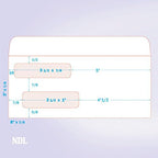 NextDayLabels #9 Double Window Check Envelopes - 500 Pack Ready-Seal Security Tinted Envelopes for QuickBooks, Sage 100, Blackbaud Checks - Self-Sealing Laser-Compatible - Made in USA