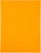 JAM PAPER Full Sheet Shipping Labels - Printable Sticker Paper - 8 1/2 x 11 - Neon Orange - 10 Full Pages/Pack