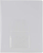 JAM PAPER Plastic Sleeves with Mini Pocket - Letter Size - 9 x 11 1/2 - Clear Project Pockets - 10 Page Protectors/Pack