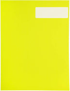 JAM PAPER Shipping Address Labels - Rectangular - 1 1/3 x 4 - Neon Yellow - 126/pack