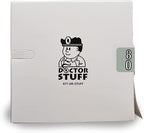 Doctor Stuff - File Folder Labels, Terminal Digit Filing, Consecutive Double Digit Numbers 80-89, Barkley FDDBM Match - BXDM Series Chart Stickers, Gray, 1" x 1-1/2", 500/Roll