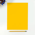 LUXPaper 8.5" x 11" Paper | Letter Size | Sunflower Yellow | 80lb. Text | 250 Qty