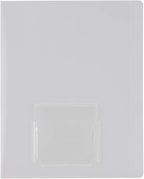 JAM PAPER Plastic Sleeves with Mini Pocket - Letter Size - 9 x 11 1/2 - Clear Project Pockets - 10 Page Protectors/Pack