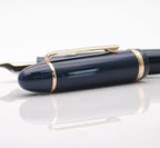 JINHAO X159 Fountain Pen (EF Nib 0.38mm, Dark Blue with Gold Clip)