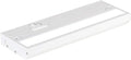 LED Under Cabinet Lighting Hardwired - 3CCT 9 Inch White Finish - Undercabinet Lights for Kitchen - Linkable Undercounter Dimmable Plug in Light or Hard Wired - Under Counter Fixture Direct Wire