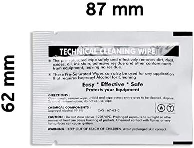 Cleanmo Large Non Woven Wipe,Surface Clean Phone/Wheel/Window，40/Box