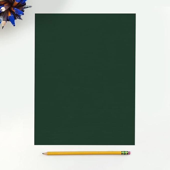 LUXPaper 8.5" x 11" Cardstock | Letter Size | Green Linen | 100lb. Cover (183lb. Text) | 250 Qty