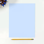 LUXPaper 8.5" x 11" Paper | Letter Size | Baby Blue | 80lb. Text | 250 Qty