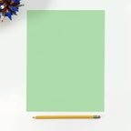 LUXPaper 8.5" x 11" Paper | Letter Size | Pastel Light Green | 60lb. Text | 250 Qty.