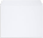Juvale Mailing Envelopes - 9.5 x 12.5 in, White, 25-Pack - Rigid Flat Mailers with Peel & Seal Closure - Photo & Document Mailers - Cardboard Envelopes for Comic Book Shippers