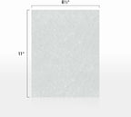 LUXPaper 8.5" x 11" Paper | Letter Size | Blue Parchment | 60lb. Text | 250 Qty