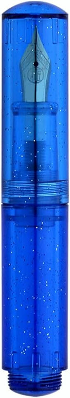 czxwyst Majohn Wancai 2.0 Mini Pocket-Size Eyedropper Fountain Pen (EF Nib 0.38mm, Starry Blue)