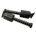 NEXFR Push Pins - Two Hole Pins Flange Pins, Black (Small)