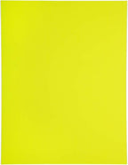 JAM PAPER Shipping Address Labels - Rectangular - 1 1/3 x 4 - Neon Yellow - 126/pack