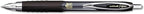 Advantage Gifts Signo 207 Roller Ball Retractable Gel Pens, Medium Point (0.7mm), Black Blue And Red Ink, 4 Count, Bundle with Plastic Reusable Pouch