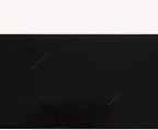 JAM PAPER Laminated Two Pocket Glossy Folders - Black - 3/Pack
