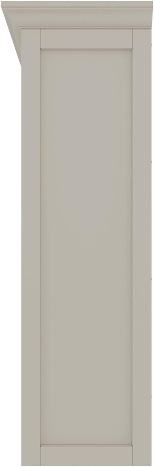 OSCHF Wooden Cube Shelf Bookcase - Modern 3 Tiers Floorstanding Open Bookshelf with Base for Home and Office, 9 Cubes Storage Cabinet, Warm White