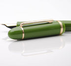 JINHAO X159 Fountain Pen (EF Nib 0.38mm, Avocado Green with Gold Clip)