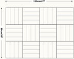 DECORITA Felt Bulletin Board Tiles | Modern Cork Board Alternative | Large Cork Boards for Walls | Aesthetic Felt Wall Panels for Office & Home Decor | Pinboard & Photo Board (12-Pack) | Spring Green