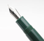 JINHAO X159 Fountain Pen (EF Nib 0.38mm, Dark Green with Silvery Clip)
