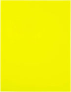 JAM PAPER Full Sheet Shipping Labels - Printable Sticker Paper - 8 1/2 x 11 - Neon Yellow - 10 Full Pages/Pack
