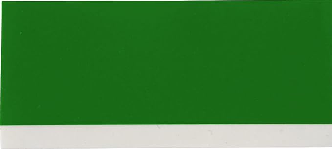 Brady Authentic (M21-375-595-GN) All-Weather Vinyl Label for Indoor/Outdoor ID, Lab and Equipment Labeling, White on Green- ForM210, M210-LAB, M211, BMP21-PLUS and BMP21-LAB Printers, .375" W, 21' L